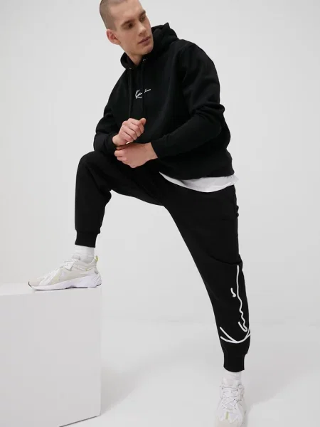 Karl Kani Tréning póló Signature / fehér fekete