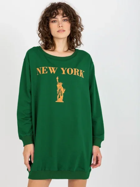 Hanorac Fashionhunters verde