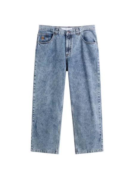 Proste jeansy Polar Skate Co. polarowe niebieskie