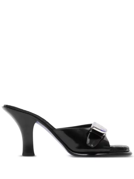 Sandale Burberry din piele negru