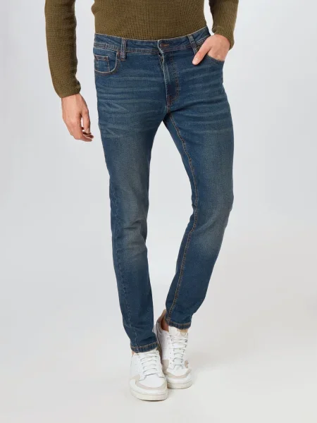 Denim Project Farmer MR. BLACK kék farmer fekete