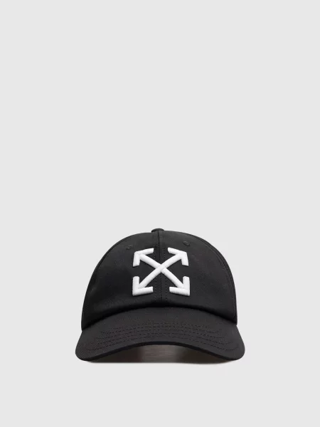 Кепка з емблемою логотипа Arrow Off-white чорна