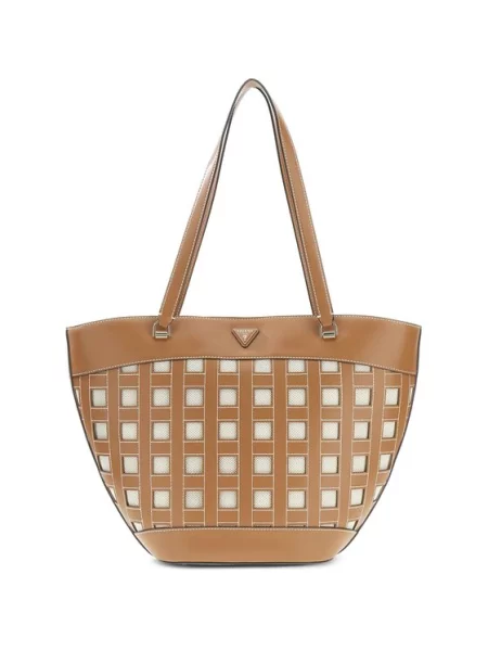 Дамска чанта Guess Frankie кафяв