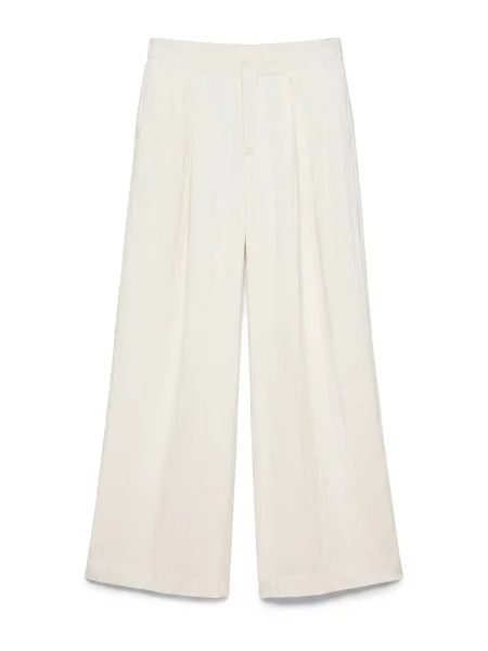 Pull&Bear Pantaloni cutați crem