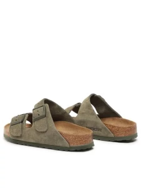 Birkenstock Sandali Arizona Zelena rjava
