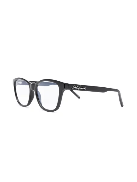 Sunčane naočale Saint Laurent Eyewear s autogramom crna