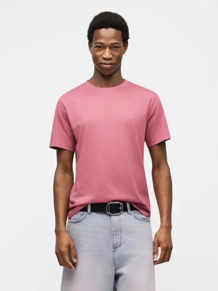 JOOP! Jeans Tričko Alphis pitaya ružová