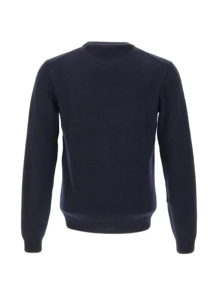 Pulover Sun68 cu autograf albastru