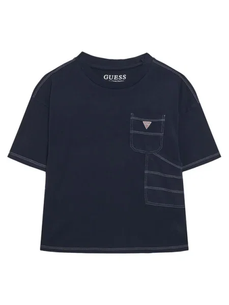 Guess Tricou Bleumarin