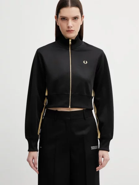 Fred Perry bluză negru