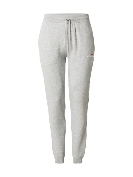 ELLESSE Hlače Cravo 2 svijetlosiva / svijetlonarančasta / svijetlocrvena bijela