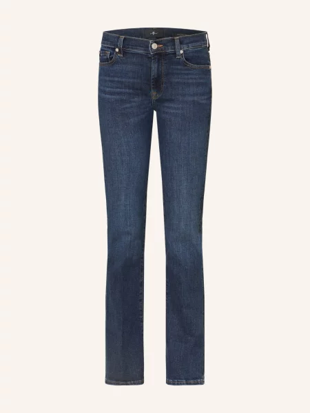 7 For All Mankind Džíny Bootcut midnight fade