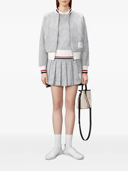 Geacă bomber Thom Browne gri