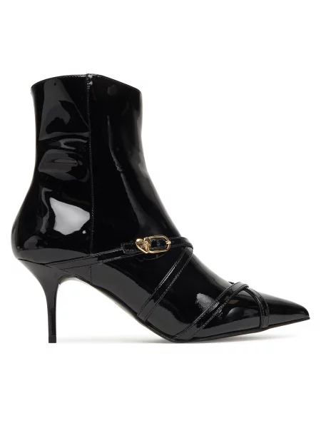LOVE MOSCHINO Škornji črna