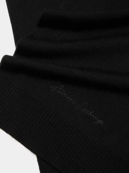 Шарф Armani Exchange черный