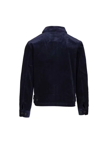 Aksamitna kurtka Polo Ralph Lauren niebieska