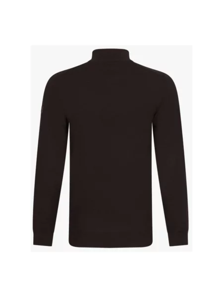 Sweter Cavallaro wełniany brązowy