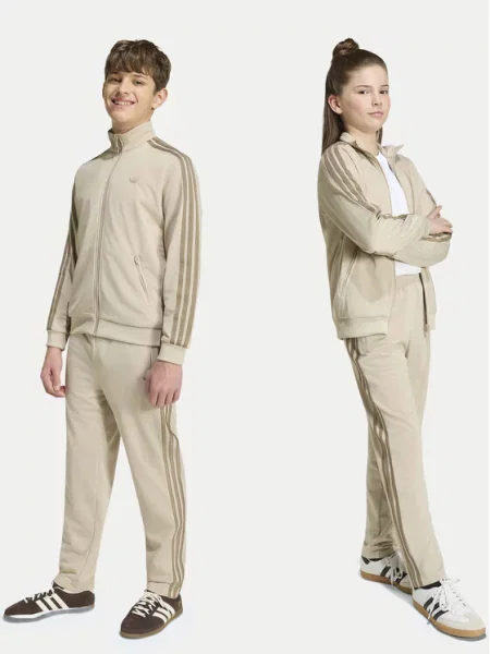 Adidas Παντελόνι φόρμας Firebird Ανοιχτό μπεζ