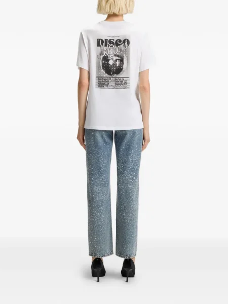 Tricou Hugo cu imagine alb
