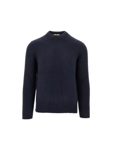 Sweter Piacenza 1733 wełniany niebieski