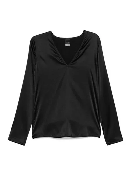 Bluză Pinko de mătase negru