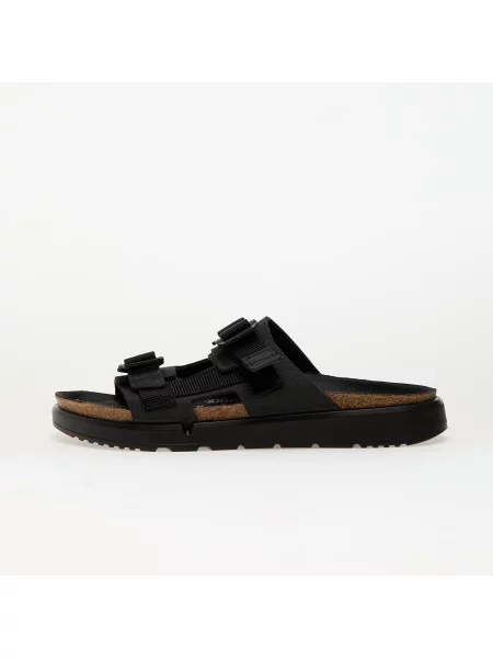 Pantofi Birkenstock Shinjuku 2 Strap Natural Leather/Textile Black 37 negru
