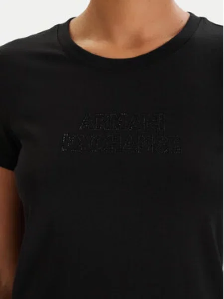 Armani Exchange Marškinėliai juoda
