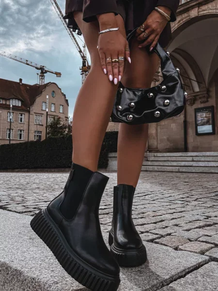 Čizmice Big Star Shoes crna