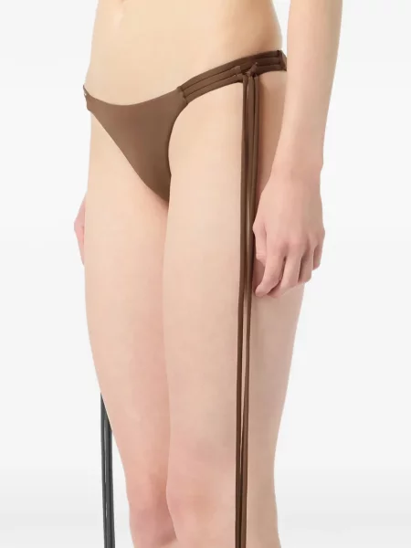 Bikini Blumarine cu legături maro