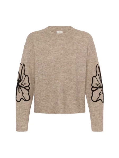 Sweter Kaffe beżowy