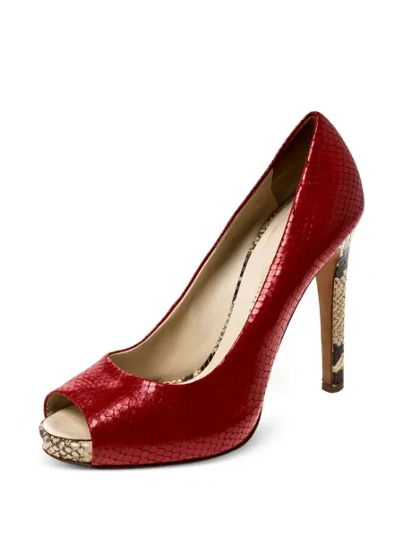 Retro lodičky Giuseppe Zanotti Vintage červené