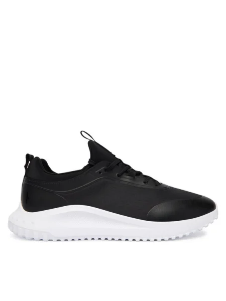 Calvin Klein Sneakers Eva Runner Laceup Sock Mat Mix negru