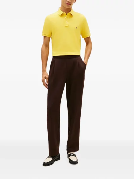 Tricou polo Tommy Hilfiger galben