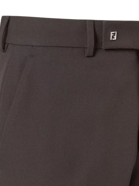 Pantaloni Fendi maro