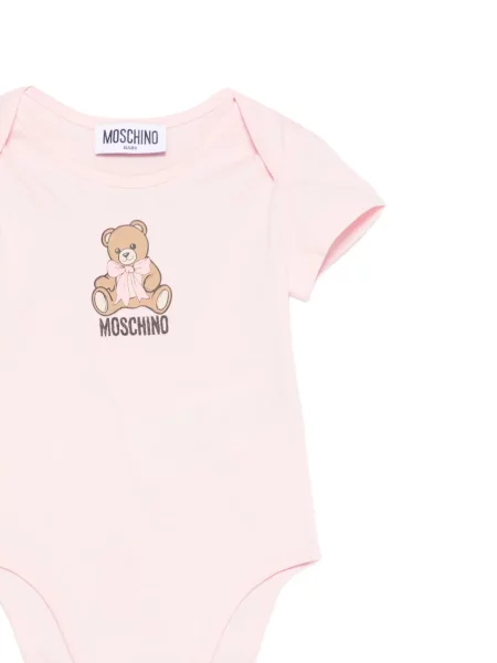 Body dziecięcy Moschino różowy