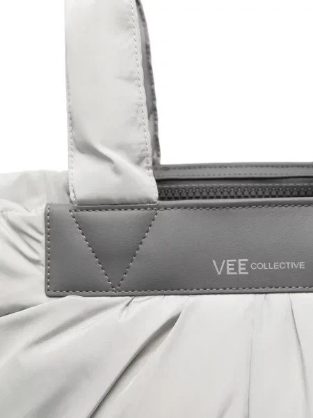 Geantă shopper Veecollective gri