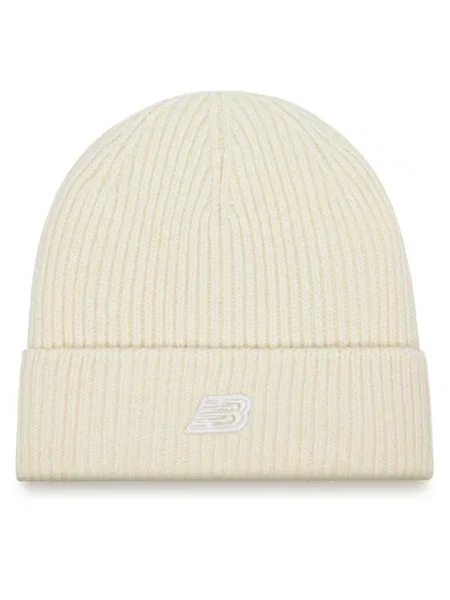 Czapka New Balance beżowa
