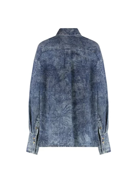 Bluzka Just Cavalli niebieska