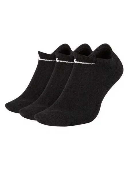Skarpety Unisex Dla Dorosłych No Show Everyday zestaw 3 Sztuk czarne