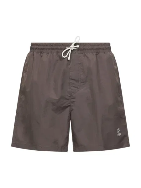 Kąpielówki Brunello Cucinelli brązowe