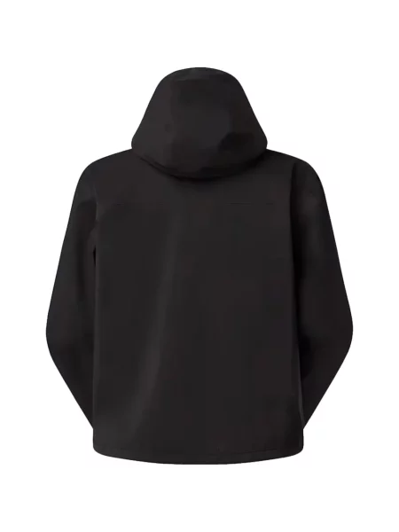 Geacă The North Face cu glugă negru
