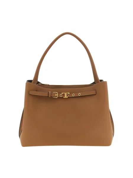 Torebka Tod's skórzana brązowa