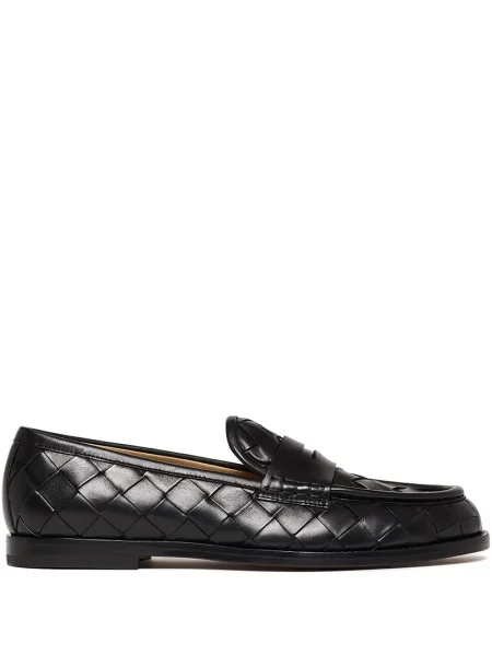Pantofi loafer Scarosso din piele negru
