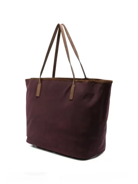 Geantă shopper Mc2 Saint Barth cu autograf roșu