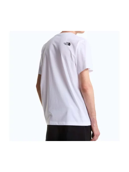 THE NORTH FACE Majica NEVER STOP EXPLORING crvena / crna bijela