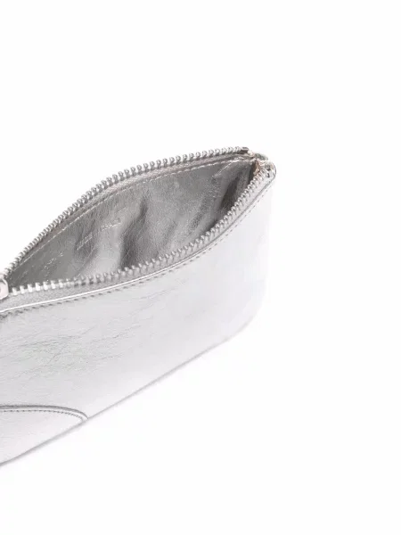 Mały portfel Comme Des Garçons Wallet srebrny