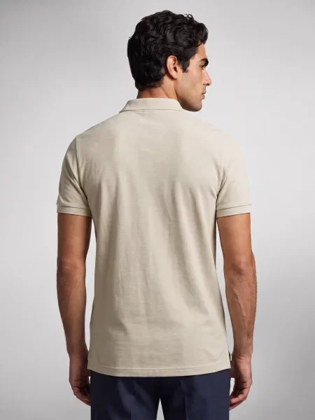 Polokošeľa Polo Ralph Lauren so sieťovinou béžová