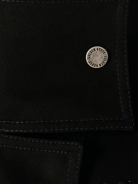 Geacă Golden Goose cu paiete negru