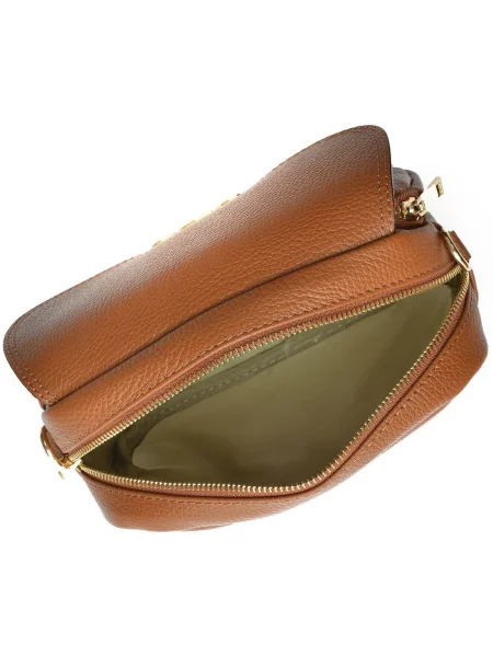 Crossbody kabelka Luisa Vannini hnedá