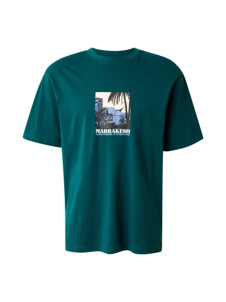 Only & Sons Tricou ONSBEANE RHABA crem / fumuriu / verde petrol albastru